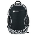 Poly Zebra Print Backpack